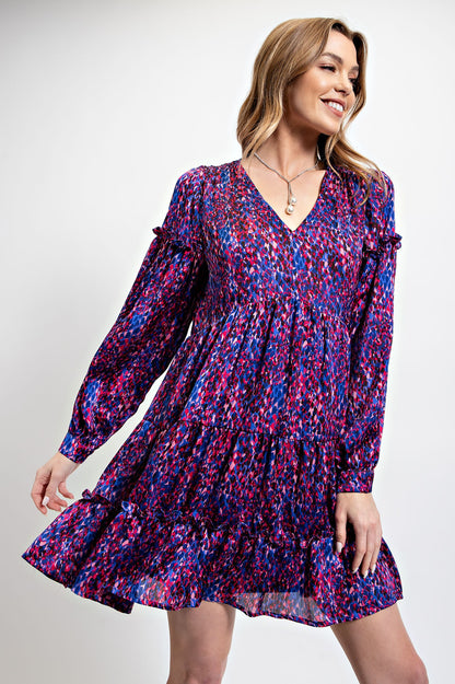 Effortlessly Intriguing Print Dress