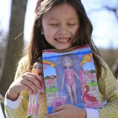 Pool Party – Kids Fashion Doll (Ages 4–9) - Milo & Lily Boutique