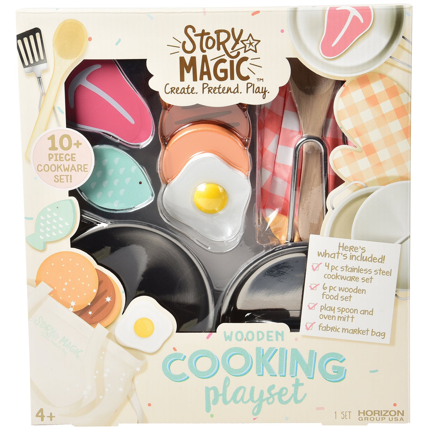 Wooden Cooking Playset