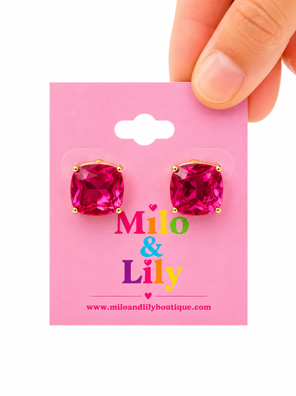 Taste the Rainbow Skittle Studs: Multiple Colors
