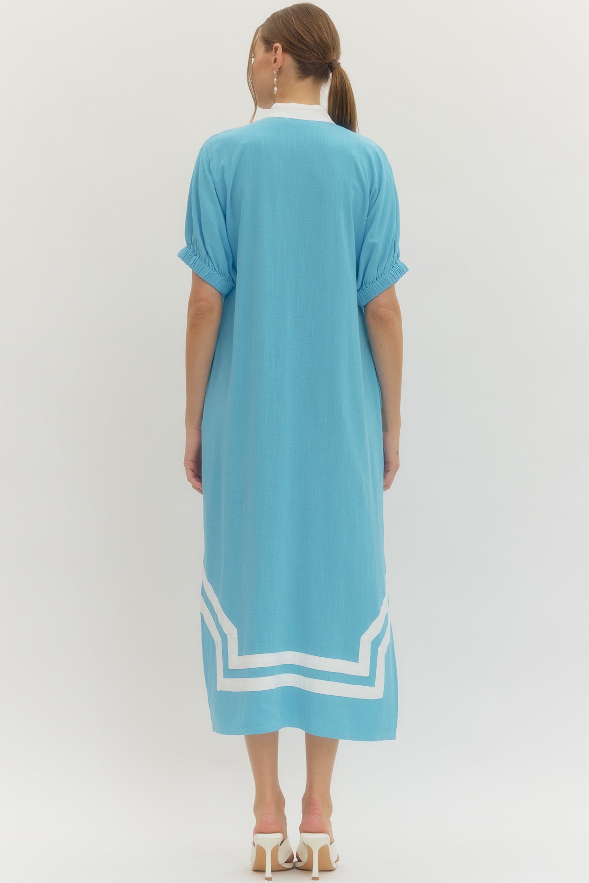 The Skyline Breeze Midi Dress - Milo & Lily Boutique