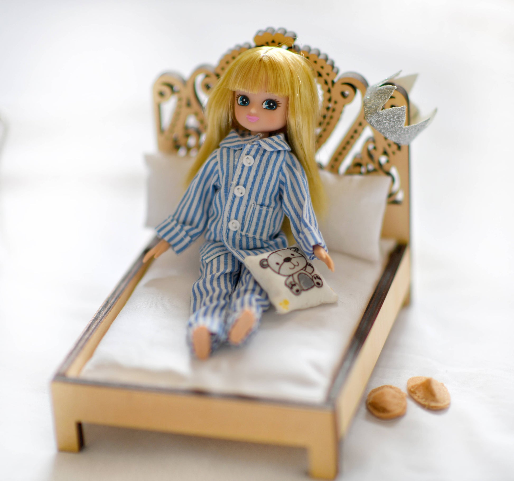 Pyjama Party - Kids Fashion Doll Outfit (Ages 4 - 9) - Milo & Lily Boutique