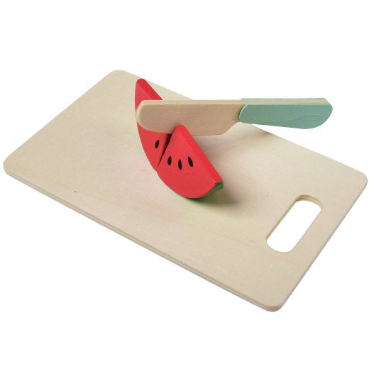 Wooden Cutting Food Playset