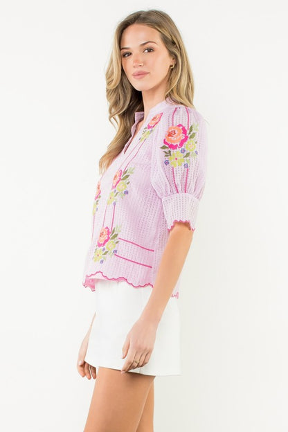 The Rosalie Ribbon Top
