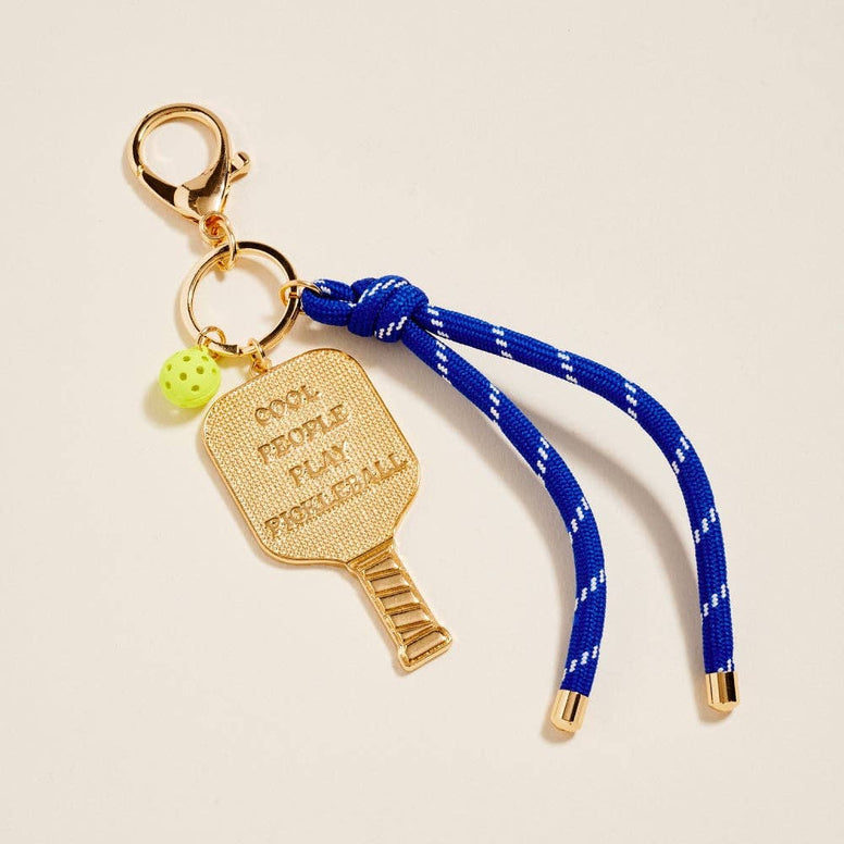 Pickleball Paddle Keychain Bag Charm - Milo & Lily Boutique