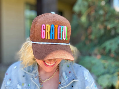 Grateful Brown Hat
