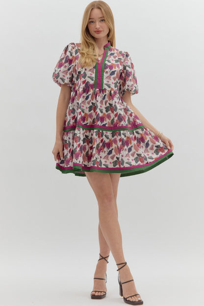 Painted Bloom Dress