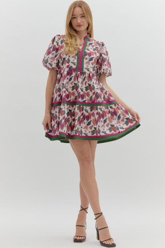 Painted Bloom Dress