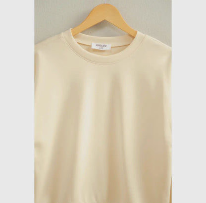 Classic Crew Long Sleeve Pullover Top