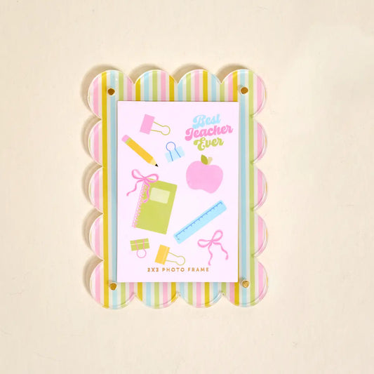 Color Me Happy Mini Acrylic Picture Frame Magnet - Milo & Lily Boutique