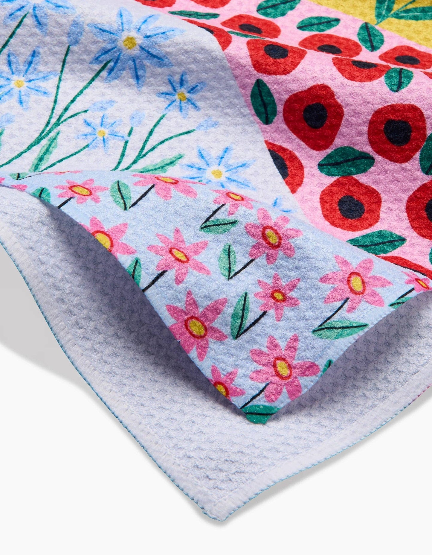 Spring Fields Geometry Kitchen Tea Towel