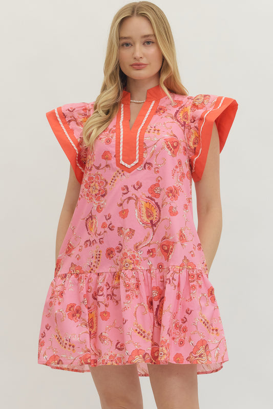 The Pink Petal Parade Dress - Milo & Lily Boutique