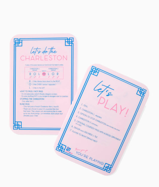 Light Pink Mahjong Tile Shufflers