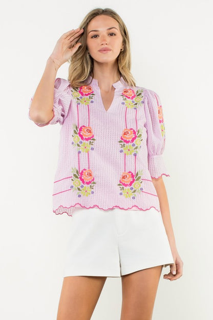 The Rosalie Ribbon Top