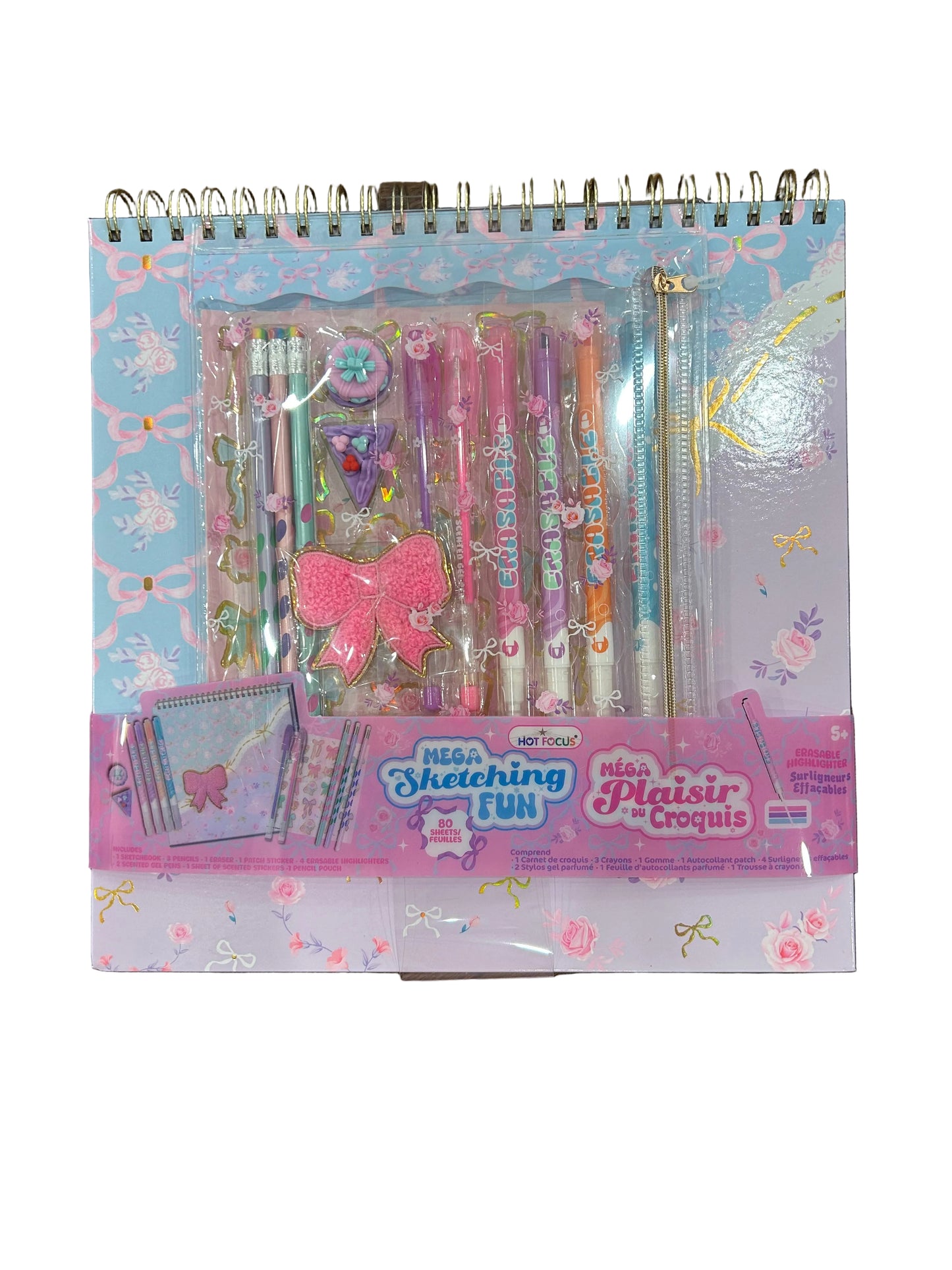 Hot Focus Mega Sketching Floral Fun