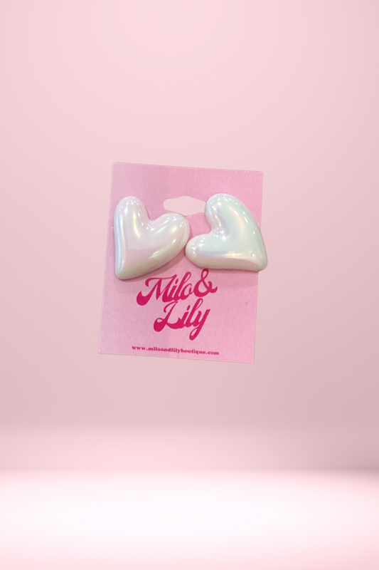 Sweetheart Gloss Earrings 💖✨
