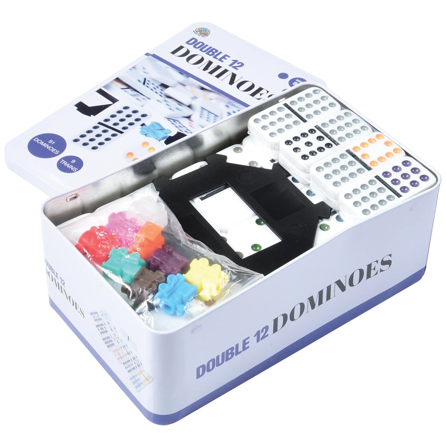 Double 12 Dominoes - Mexican Train