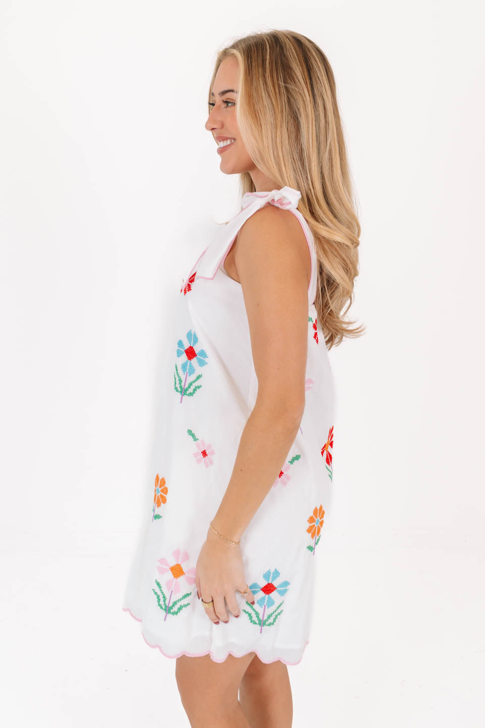 J. Marie Eloise Tie Strap Dress