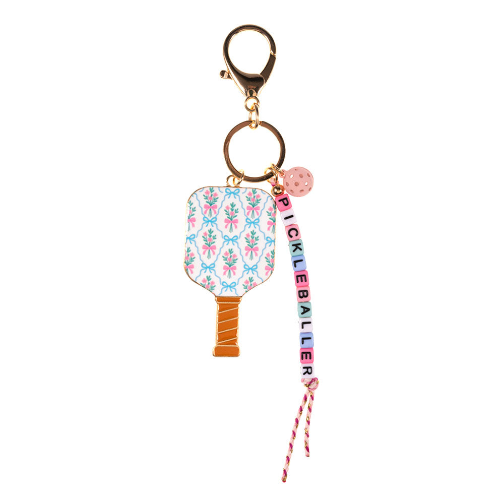 Pickleball Paddle Keychain Bag Charm - Milo & Lily Boutique