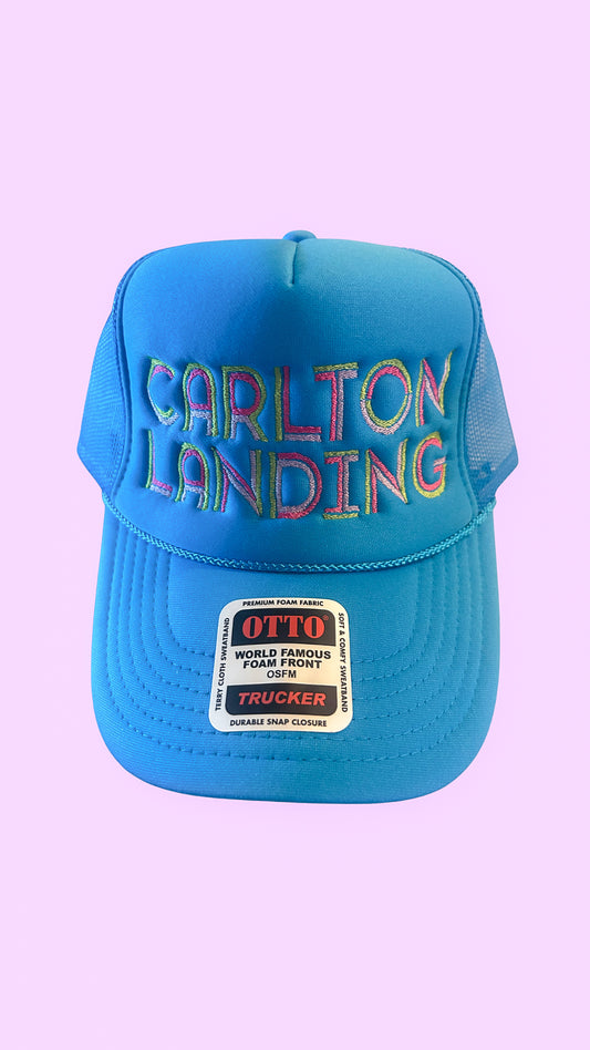 The Dockside Darling Carlton Landing Trucker Hat