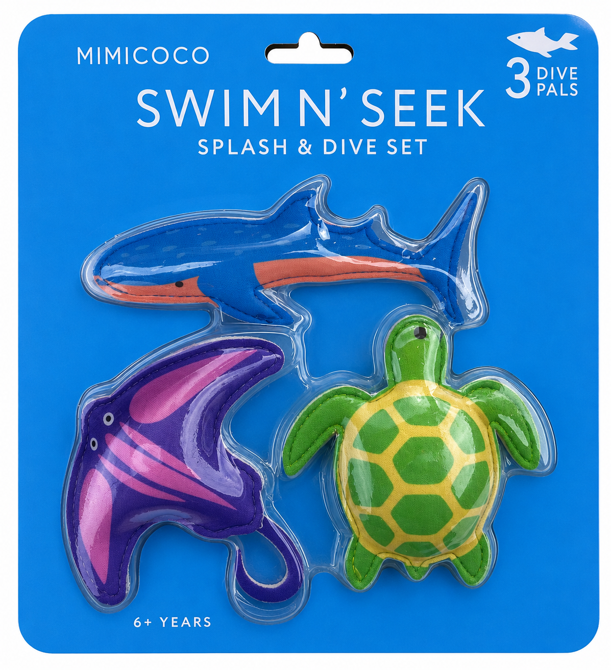 Sea Creatures Neoprene Dive Toys - Milo & Lily Boutique