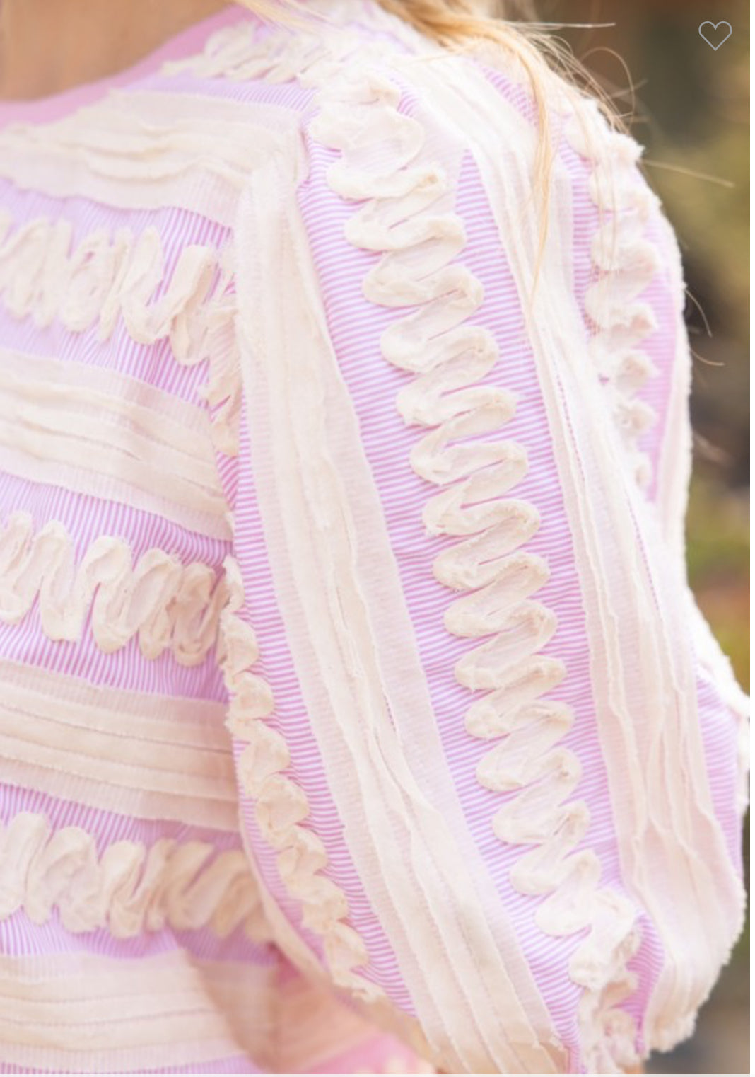 The Coney Island Textured Top