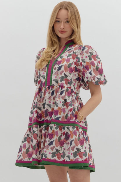Painted Bloom Dress