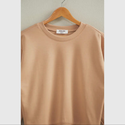 Classic Crew Long Sleeve Pullover Top