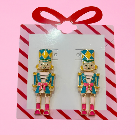 Pastel Nutcracker Earrings