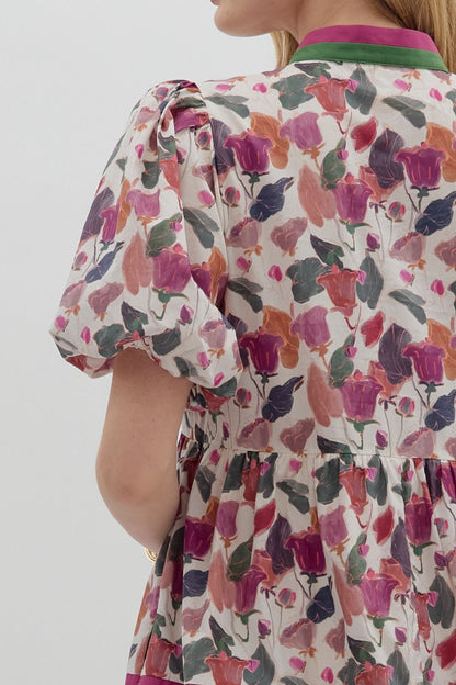 Painted Bloom Dress