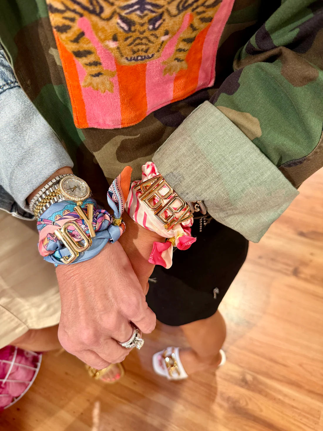 Twilly Scarf Barrel Bead