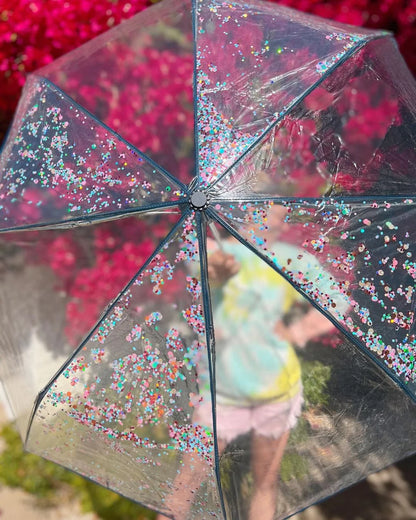 Raining Confetti 🎊 Umbrella ☂️