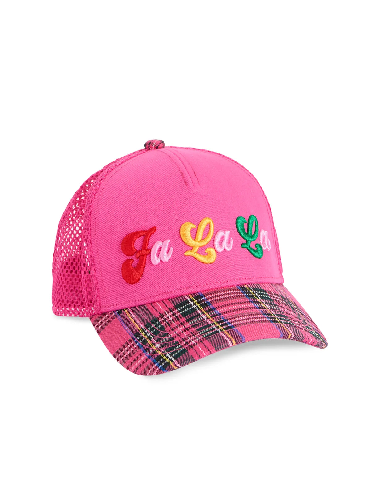 Pink “Fa La La" Trucker Hat