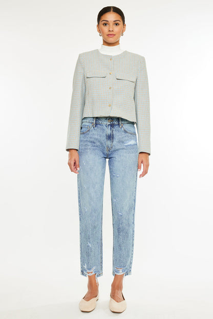 Harvey Ultra High Rise Mom Jeans
