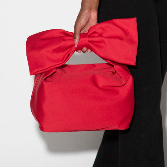 🎀 Holiday Bow Handle Clutch 🎀