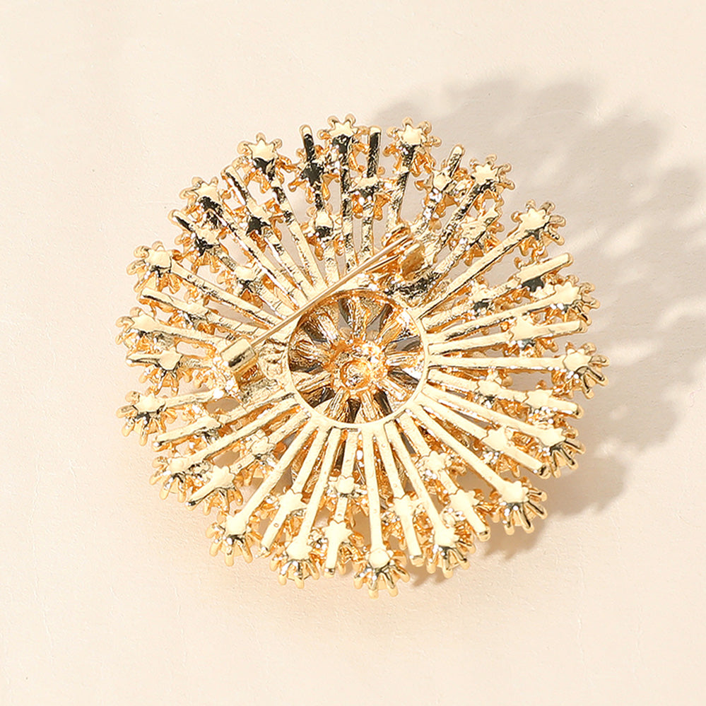 The Crystal Starburst Brooch - Milo & Lily Boutique