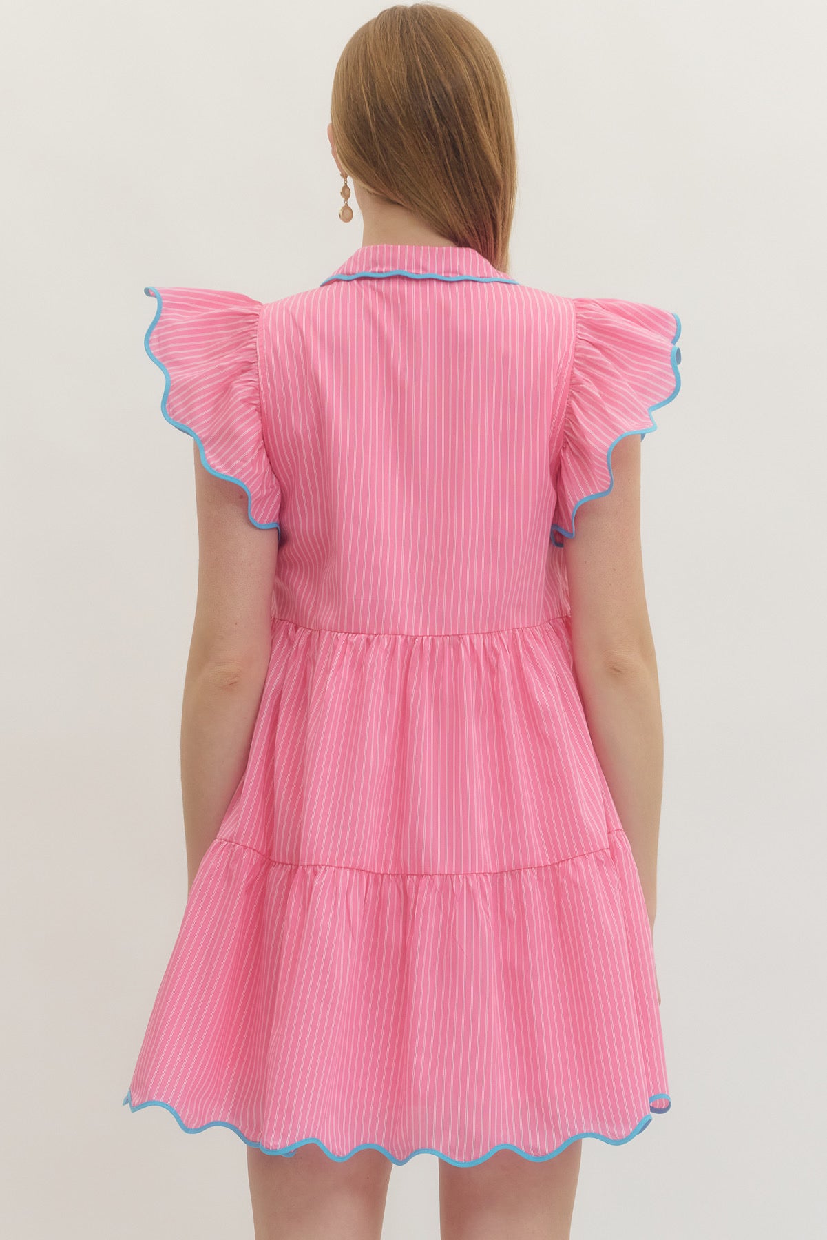 The Cotton Candy Flutter Dress - Milo & Lily Boutique