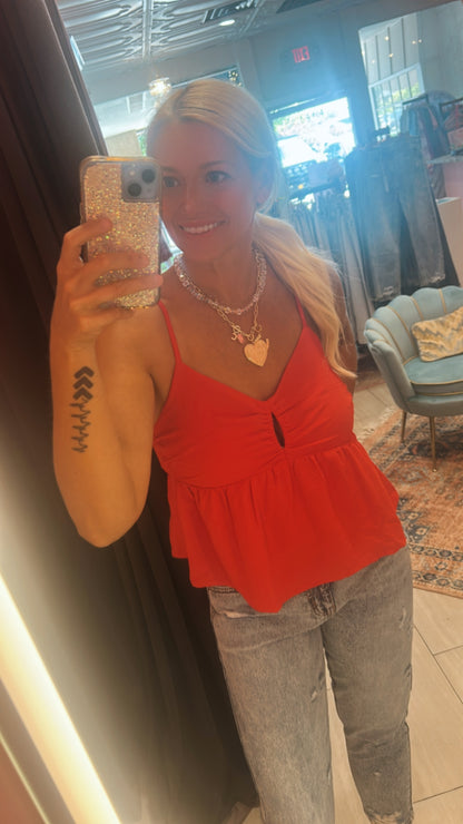 The Sideline Sweetheart Top