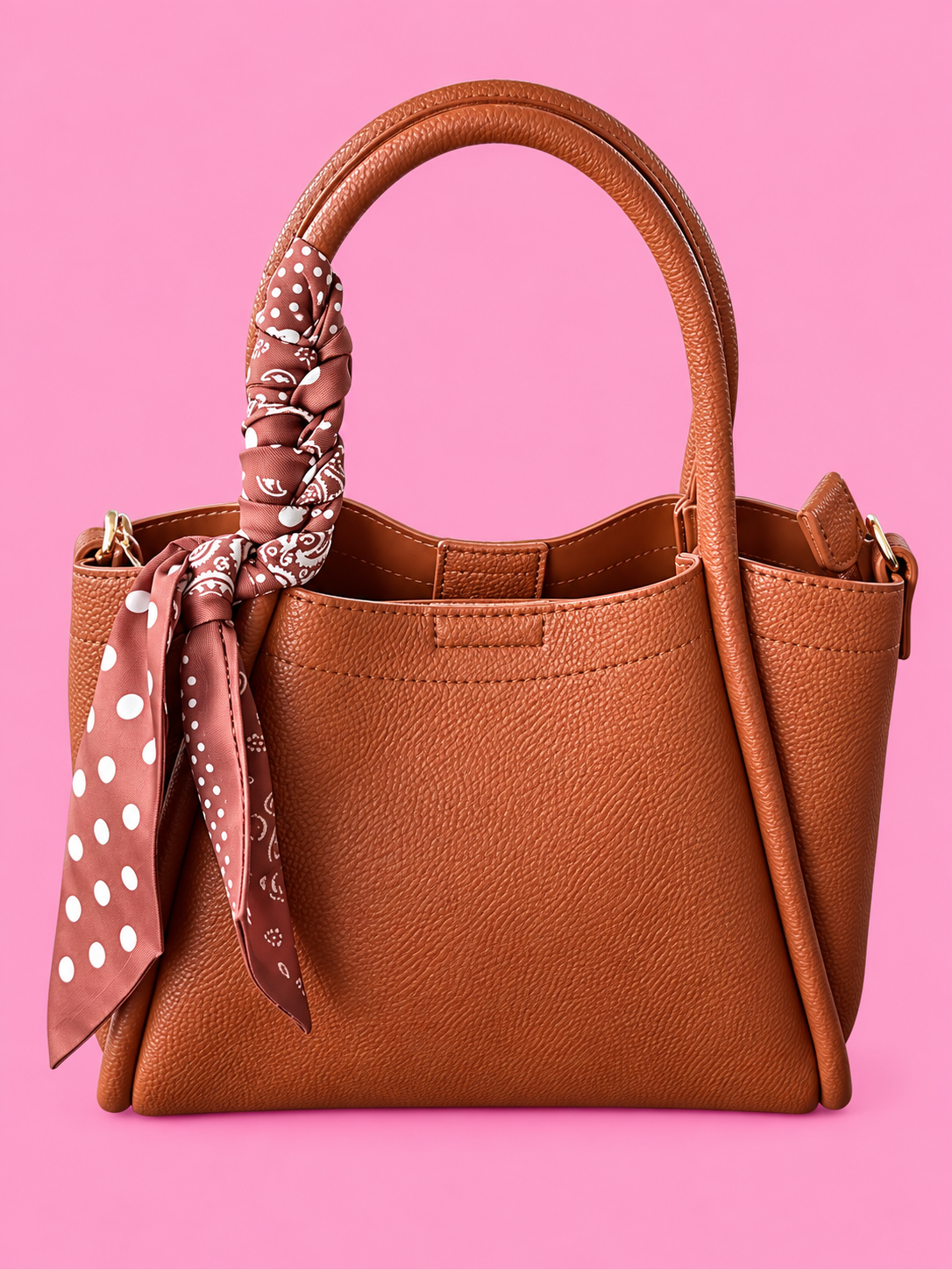 The Madison Scarf Tote | Carmel