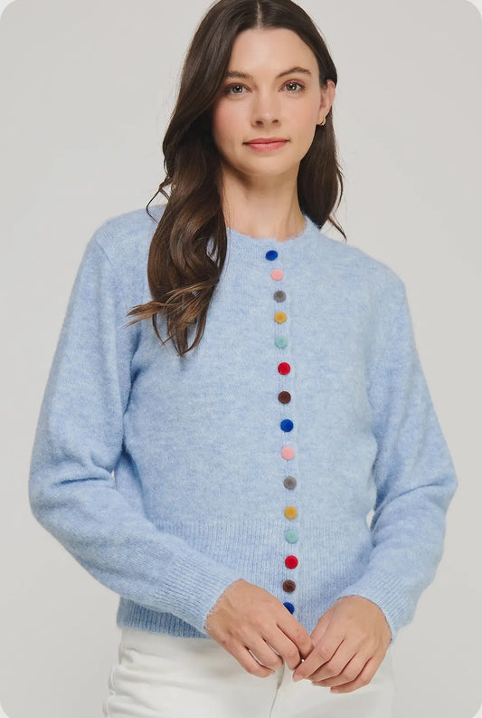 The Polka Pop Cardigan