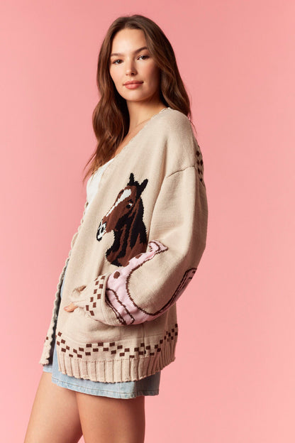 Saddle Up Sweetheart Cardigan