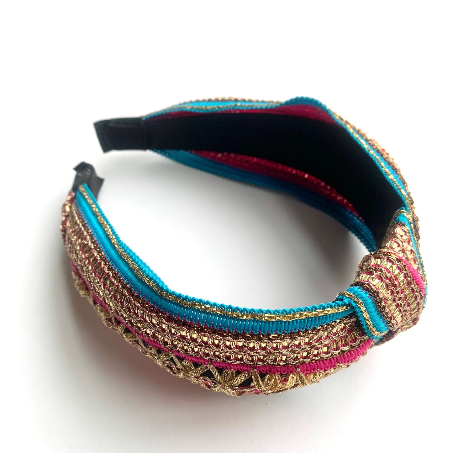 Summer Brunch Knotted Metallic Gold Headband