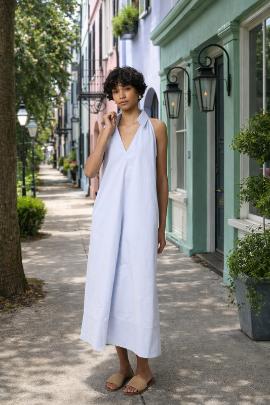 The Blue Skies Ahead Midi Dress