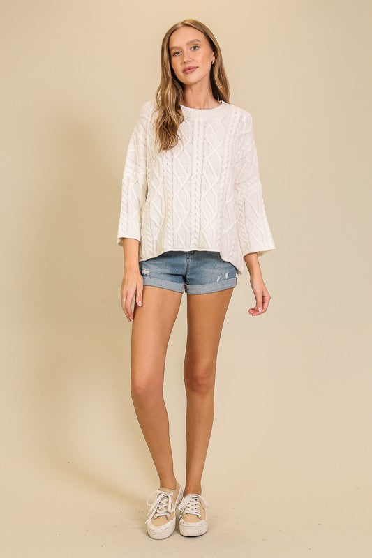 The Cable Cozy Sweater