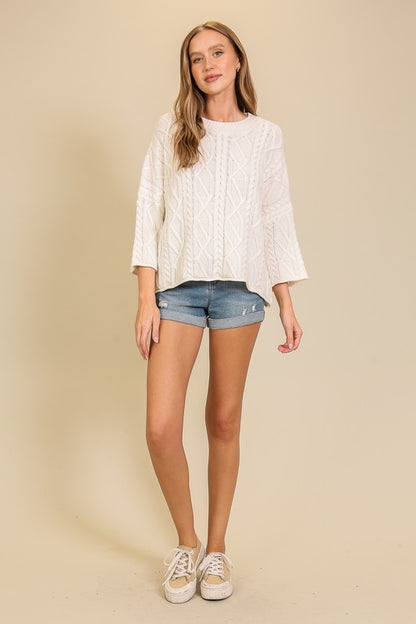 The Cable Cozy Sweater