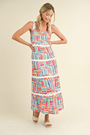 Madrid Magic Maxi Dress