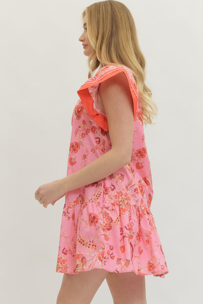 The Pink Petal Parade Dress - Milo & Lily Boutique