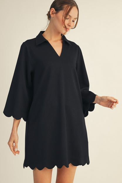 The Jackie Scallop Dress