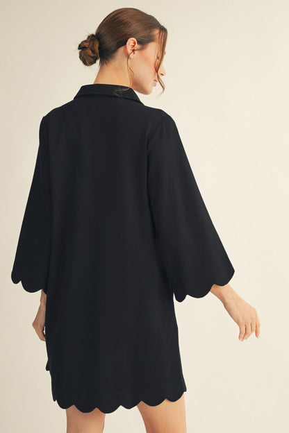The Jackie Scallop Dress