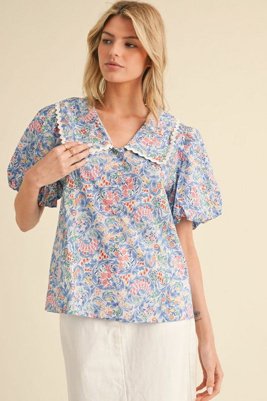 The Sweet Magnolia Blouse